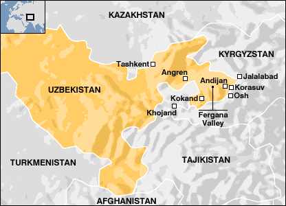 Bản đồ trong vùng