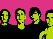 Four members of the Wonder Stuff