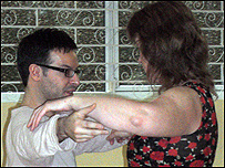 Darren Bennett and Karen Buchanan