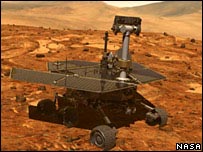 Sonda em Marte. 