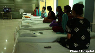 Clínica de barriga de aluguel na Índia