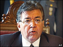 Nicanor Duarte, presidente do Paraguai