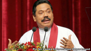 President Mahinda Rajapaksa