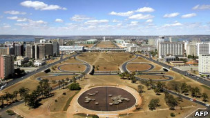Brasília vista do alto (AFP)