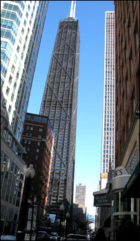 Tòa nhà nổi tiếng ở Chicago, John Hancock