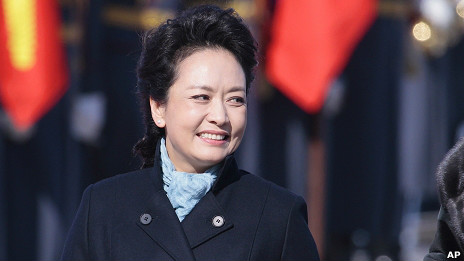 習近平夫人彭麗媛(22/3/2013)
