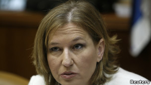 تزیپی لیونی، وزیر امور خارجه  سابق اسرائیل