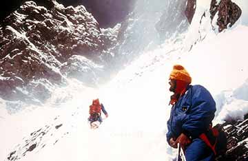 Chris Bonington and Doug Scott on Everest