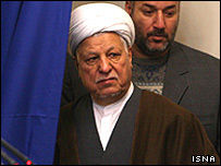 هاشمی رفسنجانی در مراسم نماز عید قربان