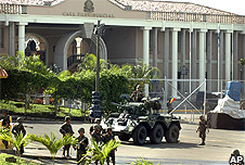 Presidential palace in Tegucigalpa