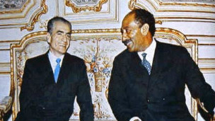 سادات و شاه ایران