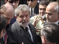 O presidente Luis Inácio Lula da Silva