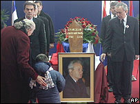 تشییع جنازه اسلوبودان میلوشویچ