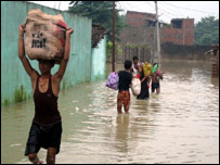 بہار میں سیلاب سے تباہی