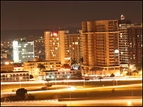 Thành phố Brasilia về đêm