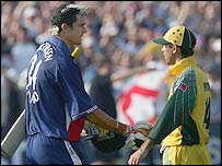 کیون پیٹرسن اور رکی پونٹنگ