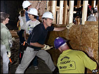 Bush em Nova Orleans