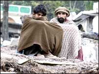 भूकंप पीड़ित