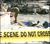 Local da explosão em Beirute