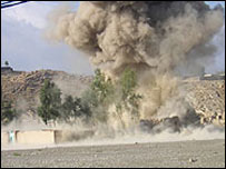 قبائیلی علاقے پر حملہ