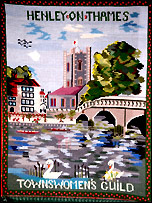 Henley-on-Thames Townwomen's Guild embroidery