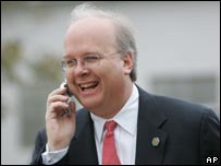 Karl Rove, estrategista da campanha de George W. Bush 