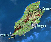 Map showing the location of some of the internment camps
