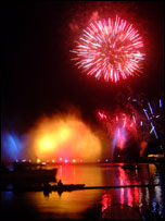 Fireworks at Henley Festival