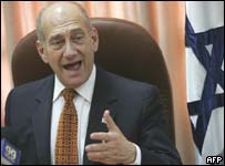 Ehud Olmert, premiê israelense