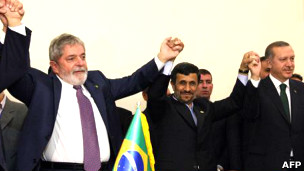 اردوغان، احمدی نژاد و داسیلوا