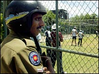 کرکٹ پریکٹس پر سخت سکیورٹی