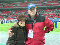 Clare and Peter Hedlund