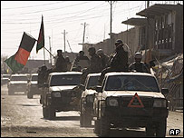 نیروهای ارتش افغانستان در موسی قلعه