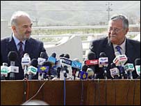 جلال طالبانی و ابراهيم جعفری