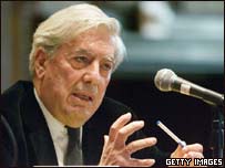O escritor peruano Mario Vargas Llosa 