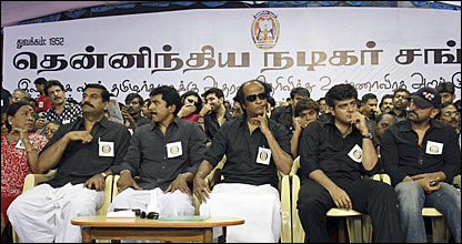 उपवास पर तमिल फ़िल्म कलाकार