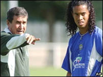 Carlos Alberto Parreira, técnico da Seleção Brasileira