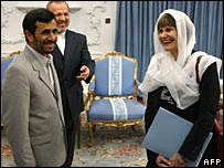 میشلین کالمی ری - محمود احمدی نژاد