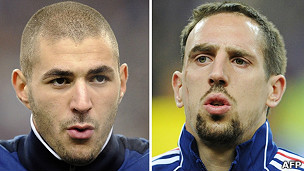 Рибери и Бензема