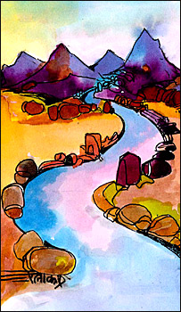 गाँव के लोग