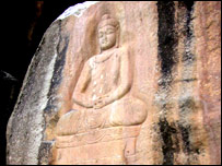 स्वात घाटी में बुद्ध की प्रतिमा