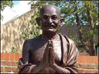 Ghandi statue