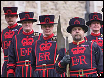 伦敦塔君主卫队