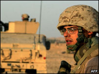 Soldado americano no Iraque