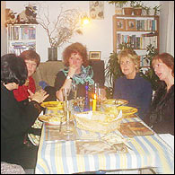 Left to right: Judith, Sue, Jane, Heather, Diane