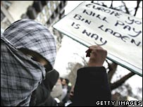 Londra'daki 3 Şubat gösterisi