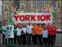 Launch of the York 10k run