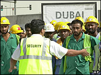 دبئی کے غیر ملکی کارکن