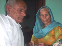 کاجل کے نانا نانی