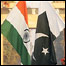 भारत और पाकिस्तान के झंडे